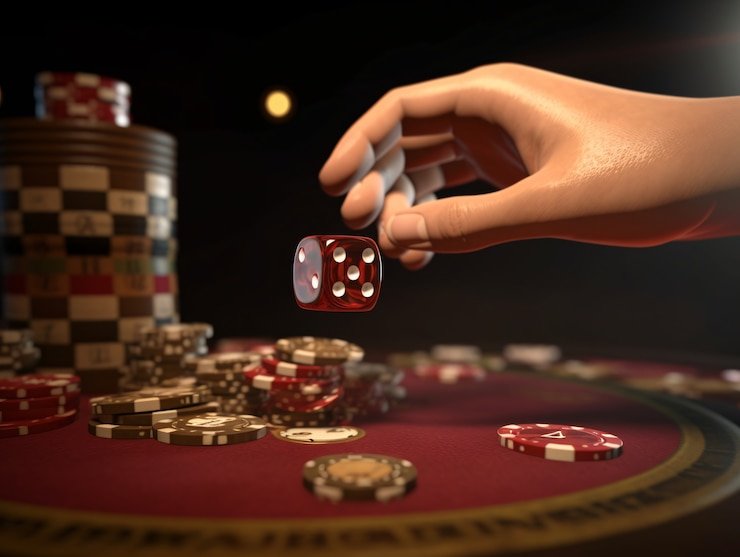 Antarmuka permainan Koprok di platform royaldomino dengan kartu digital dan tombol aksi